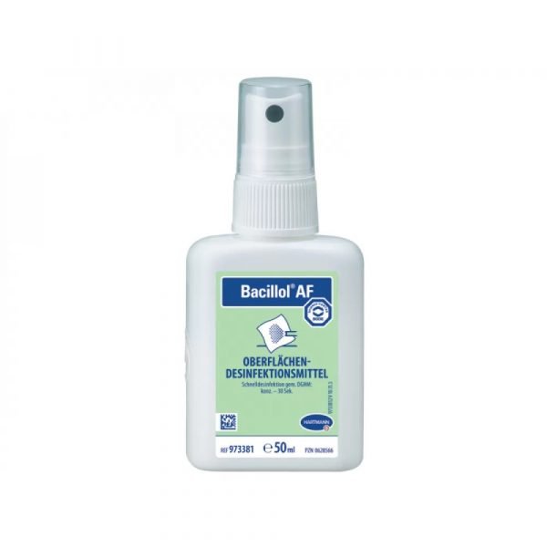 Spray Aπολυμαντικό Eπιφανειών Bacillol ΑF 50ml 9814730 ιατρικά ορθοπεδικά είδη medkey.gr2