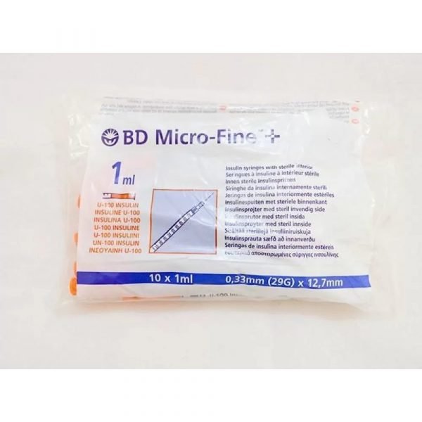 BD Micro Fine Σύριγγες Ινσουλίνης 03ml 29G 10τμχ 324826 ιατρικά ορθοπεδικά είδη medkey.gr0